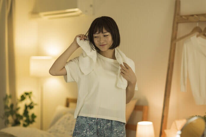 2.「お風呂に入ってた」「エステに行った」