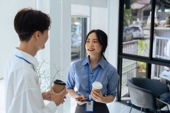声をかけやすい
