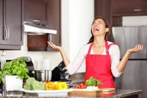 料理アピールで失敗する女、ここ
