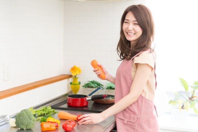 1：エプロン姿でキッチンに立ってほしい！