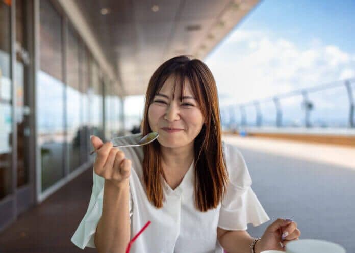 5㎝近づいて匂いで男子をドキッとさせる