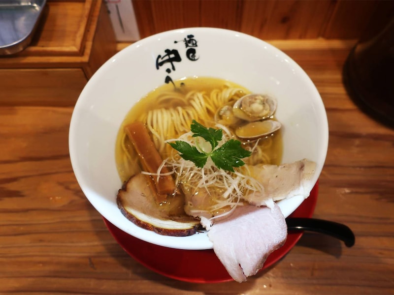 「魚貝塩そば」