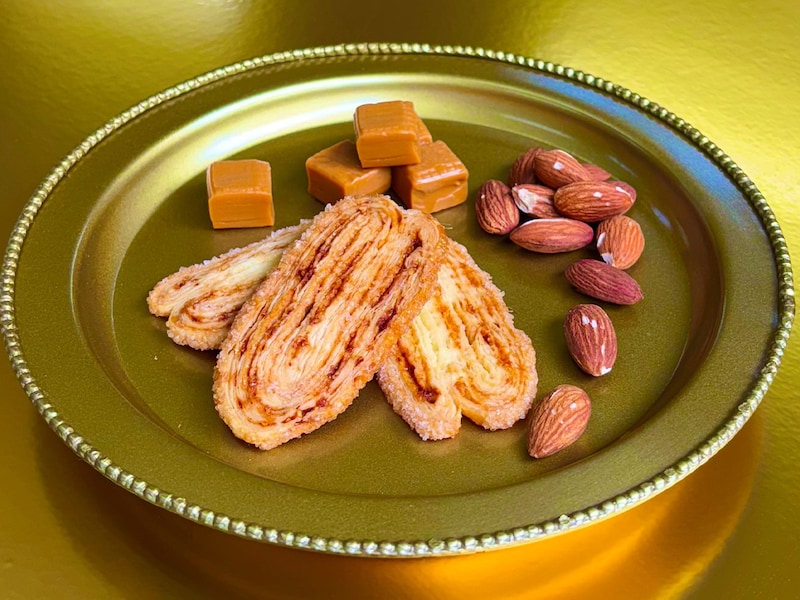 LE FEUILLES「キャラメルアーモンドミルフィーユ」12枚入 1188円（税込）