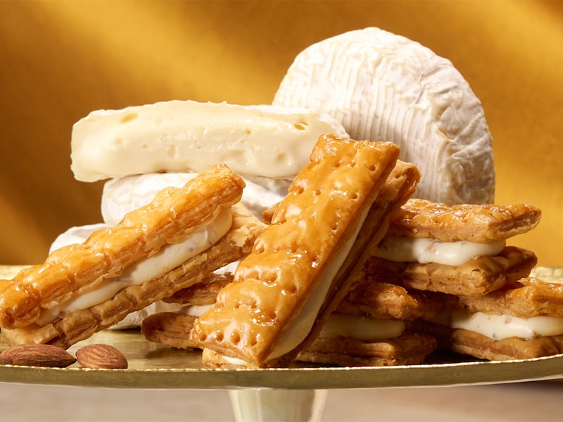 THE DROS「ミルフィユ〔カマンベール＆アーモンド〕」4個入 1404円