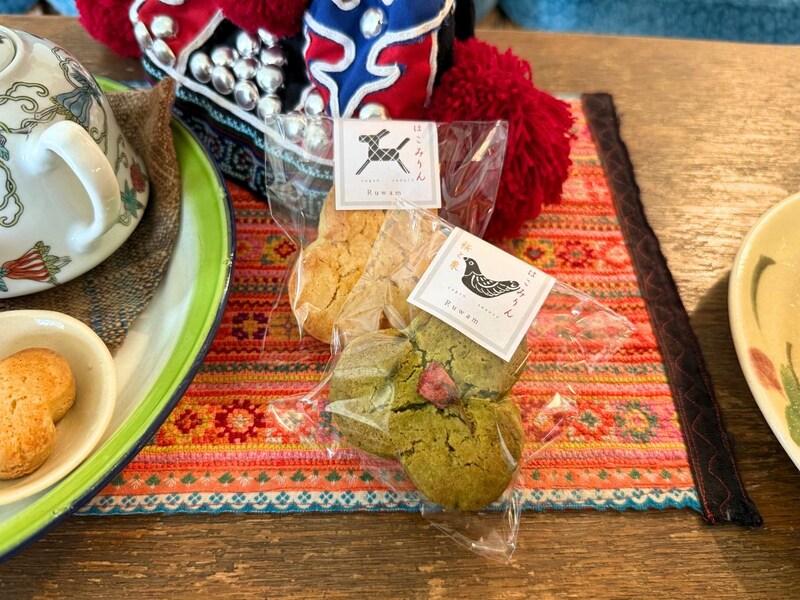 人気の焼菓子「はこみりん」250円。季節によって新しい味もあったりします