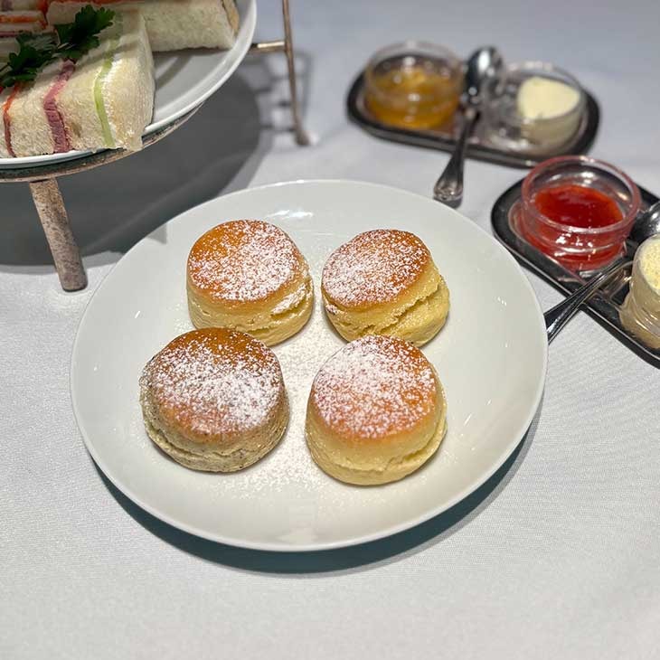 2段目のスコーンが絶品！