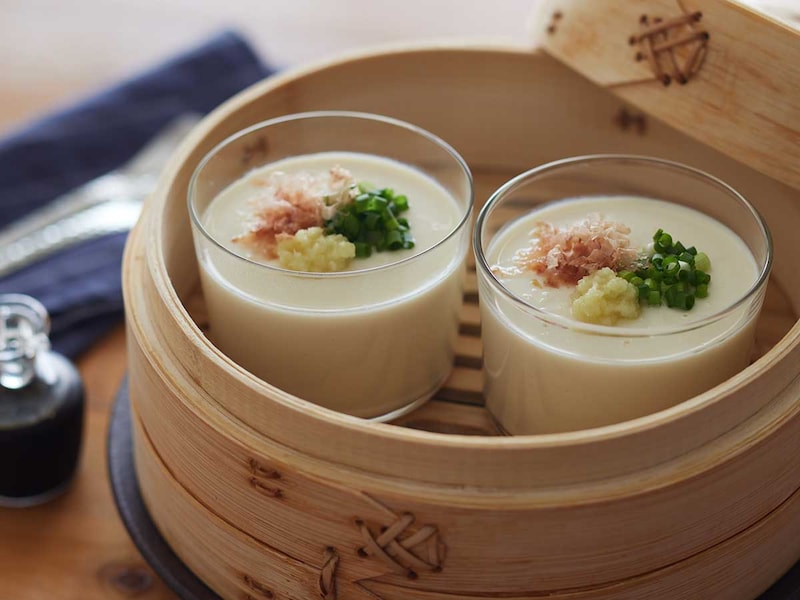 【プロ伝授】驚くほど美味しい、簡単。「せいろで手作り豆腐」を作ろう!なめこあんかけレシピも