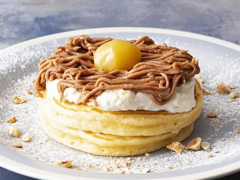 「モンブランパンケーキ」1980円