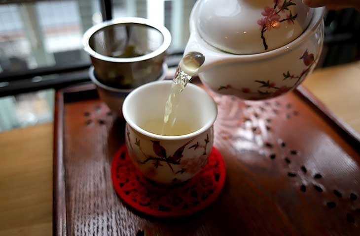 レア度の高い龍井茶が気軽に飲めるのも上海ロンタンの魅力