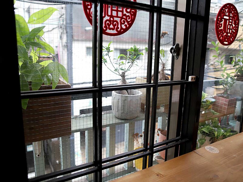 オシャレながら不思議と落ち着く空間