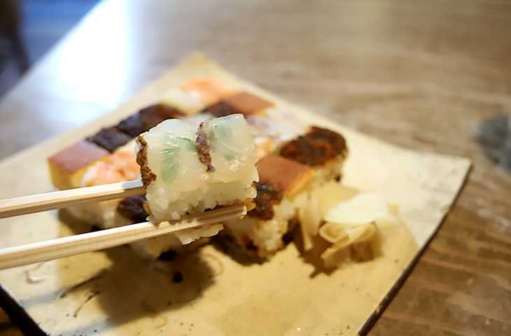 関西の押し寿司の定番といえば小鯛