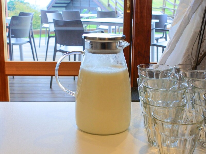 実際にチーズ作りに使用している牛乳