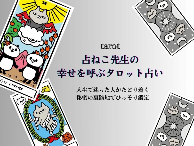 11月前半のあなたの運勢は？【占ねこ先生の幸せを呼ぶ無料タロット占い】