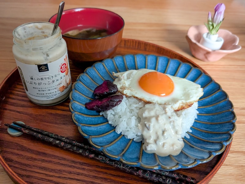 ごはんに乗せて