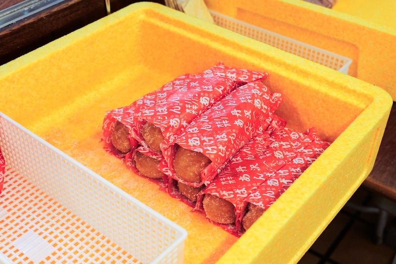 作り置きせず、注文が入るたびに揚げたてを提供