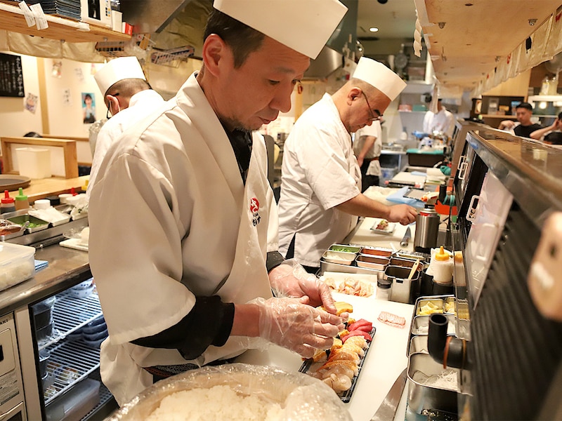 ちなみに提供スピードもメチャクチャ早くてあっという間にお寿司が出てくる