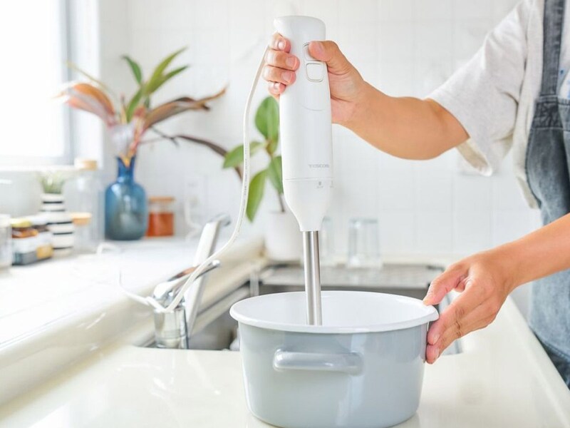 「潰す・混ぜる・泡立てる」を力いらずでパパっとこなせます！