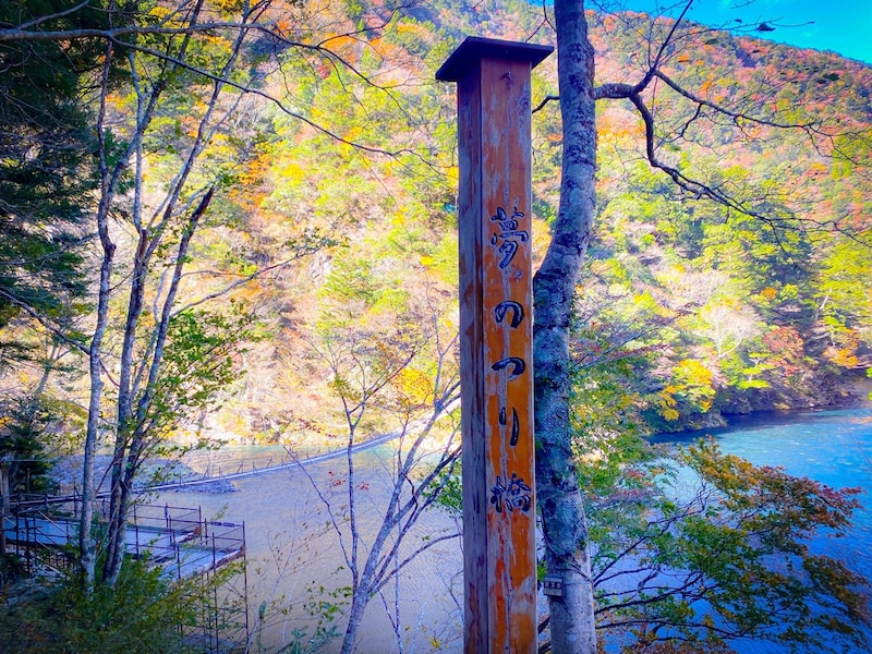 静岡県を代表する観光スポット「夢の吊り橋」