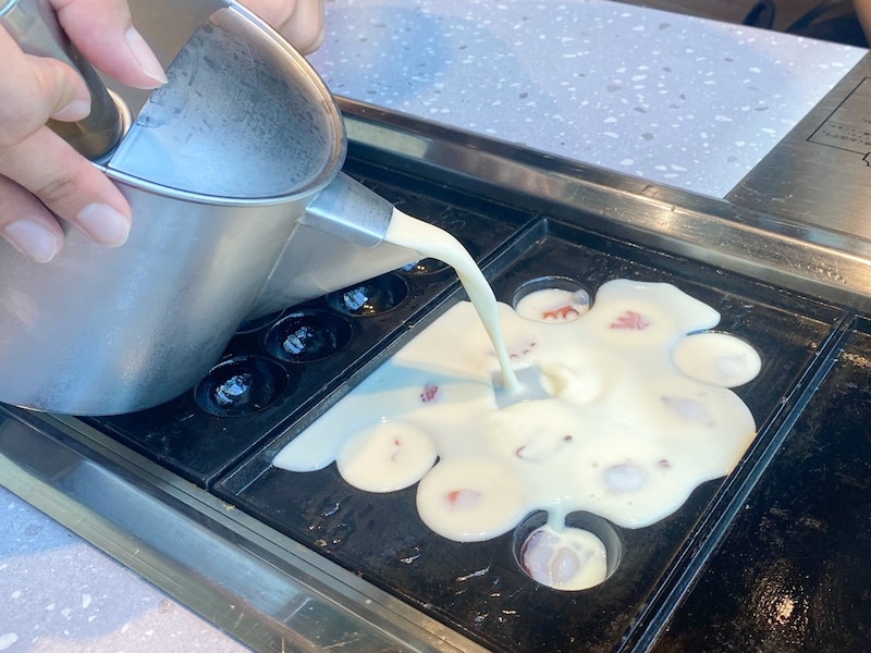 今回は、「たこ焼き（12個）」を注文