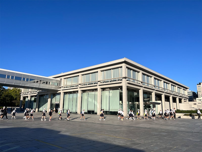 小学校の修学旅行で訪れた、“広島平和祈念資料館”