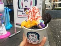 体育会系女子大生が、行列店『ロールアイスクリームファクトリー』のハロウィン限定メニューを食べてきた！