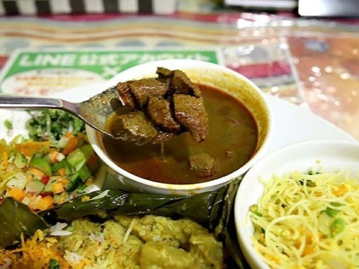 しっかりとした鹿肉がごろっと入っています