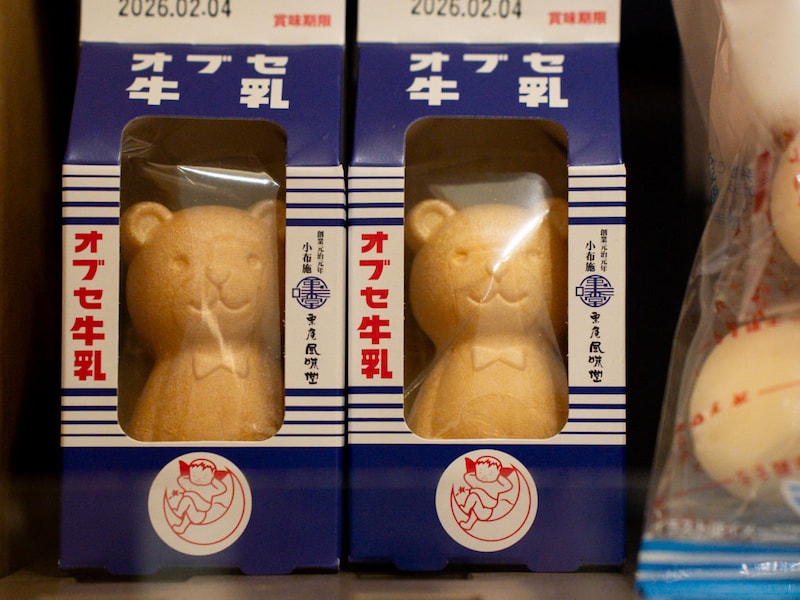 新潟のアンテナショップで発見！ オブセ牛乳と老舗和菓子が作った「くまさん最中」が可愛すぎる