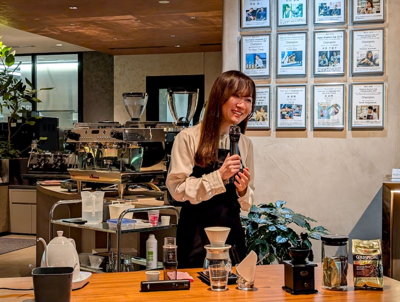 UCCコーヒーアカデミー東京校専任講師　村田果穂さん