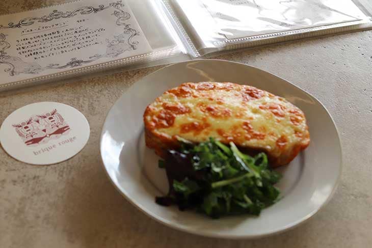 「ボロネーズクロックサンド」900円