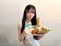 【STU48吉田彩良さん】ランチもスイーツも美味しいカフェで大人のお子様ランチ、いただきます／私が恋する白いカフェVol.5