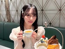 【STU48吉田彩良さん】絶品スコーンがお気に入り！本場のアフタヌーンティーを楽しんだ日/私が恋する白いカフェVol.6