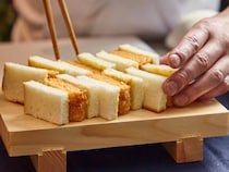 大阪土産の新定番！？ だし巻き揚げサンド専門店の「まいてあげる」がオープン