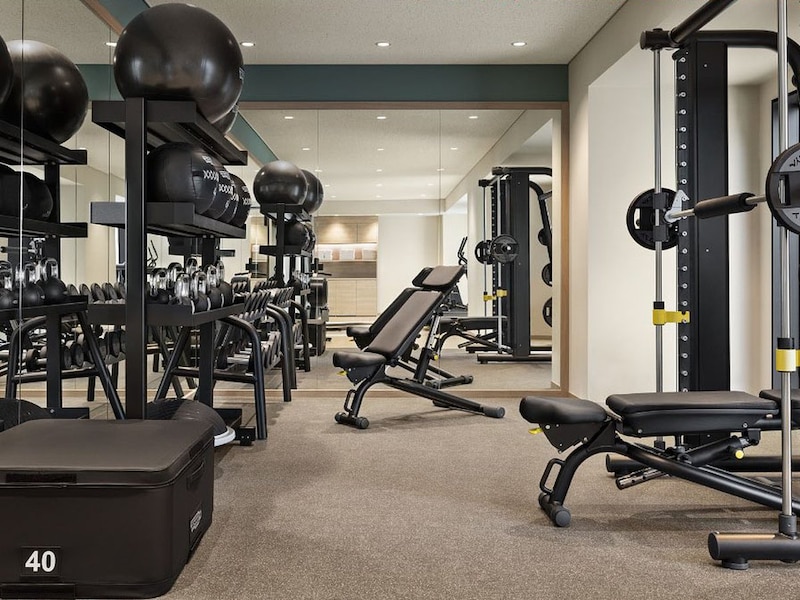 24時間いつでも利用できるフィットネスジム