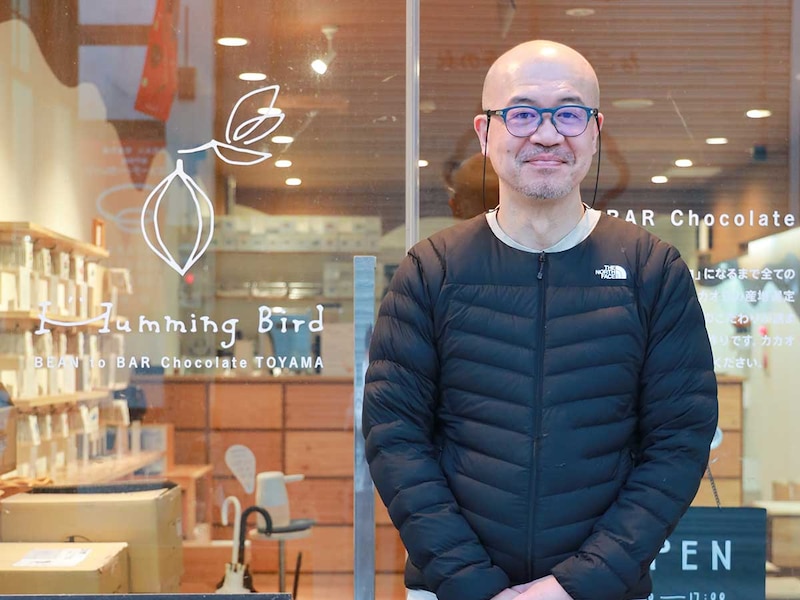 『ハミングバード』の店主・時女宗久さん　49歳