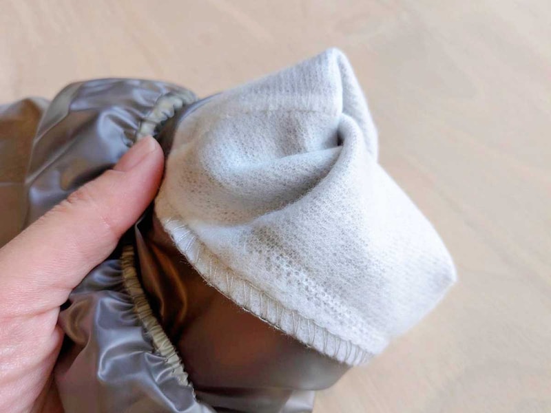 水仕事中の指先の冷えが軽減する