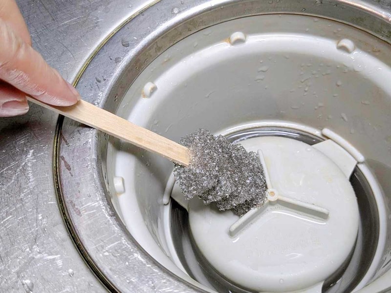 汚れがスルスルと落ちていく