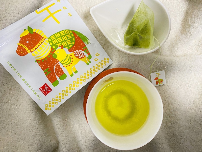 『もへじ』の「干支茶」198円