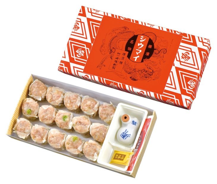 おつまみやお土産には「昔ながらのシウマイ」（15個入）700円を