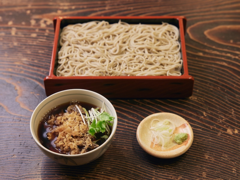 「天もり」。“もり”と名の付くそばには挽きぐるみが使われている