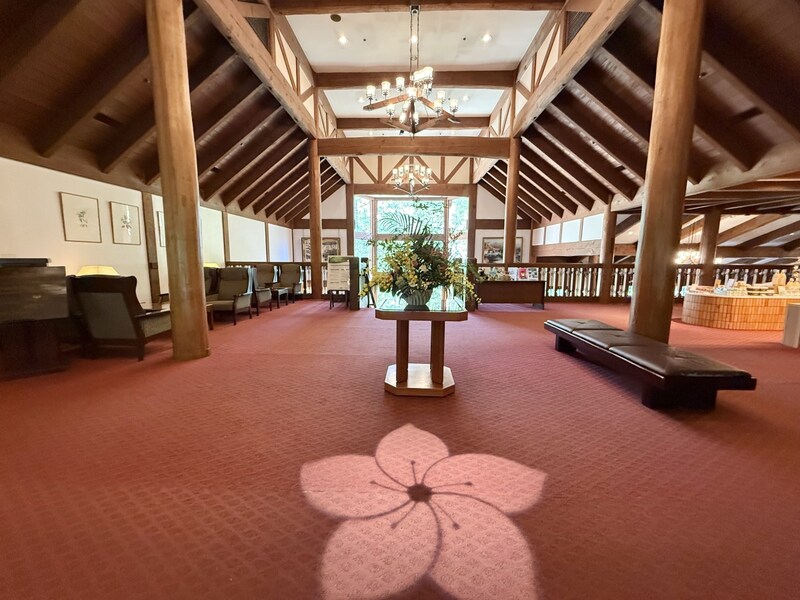 蓼科東急ホテルのロビー