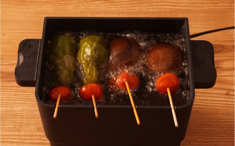 フライ、天ぷら、からあげも自由自在