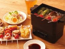 テーブルで揚げたて料理が楽しめるキッチン家電「カラリ2」はホームパーティーにぴったり