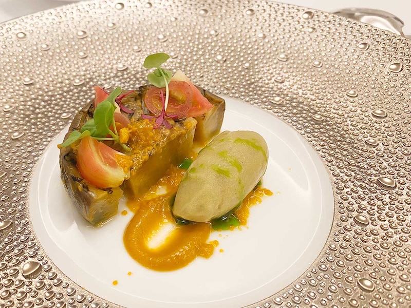 「吉川ナスのグリエ ラタトゥイユ」