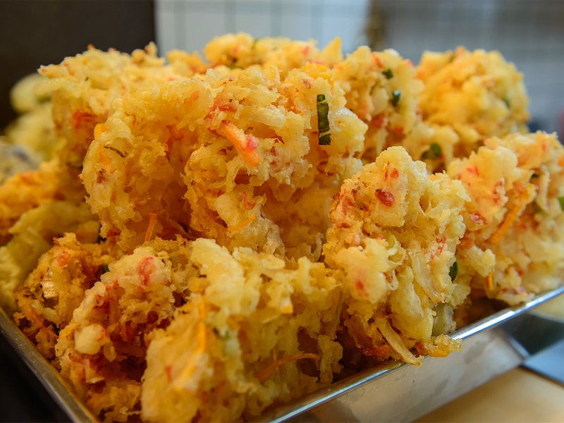 かきあげは別皿で頼めます[食楽web]