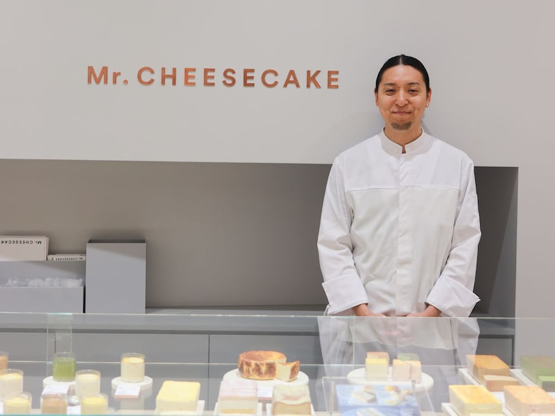 【銀座】ミスチの新展開は店舗だけのできたてデザートコース。『Mr. CHEESECAKE』旗艦店へ