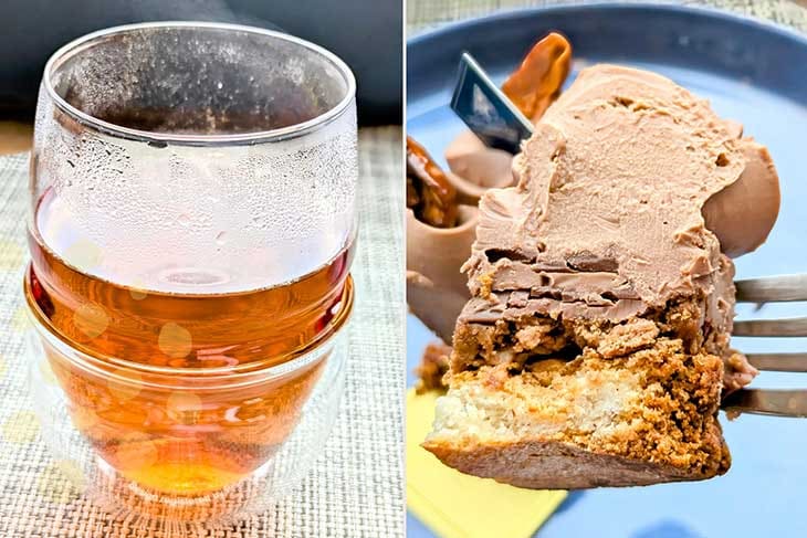 「和紅茶」（440円）をカカオエットと共に [食楽web]