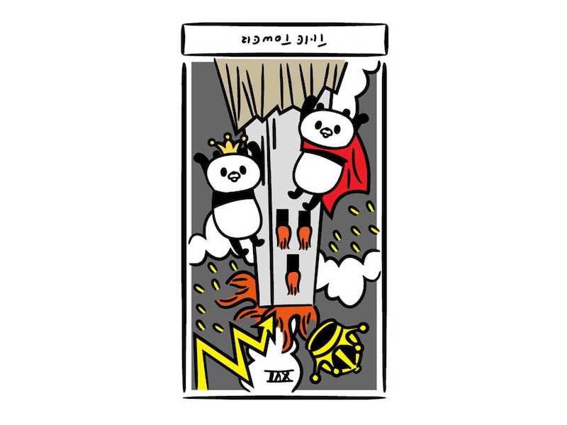 占い タロット 塔