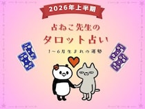 【保存版】占ねこが占う、2026年上半期あなたの運勢（1月・2月・3月・4月・5月・6月生まれ）