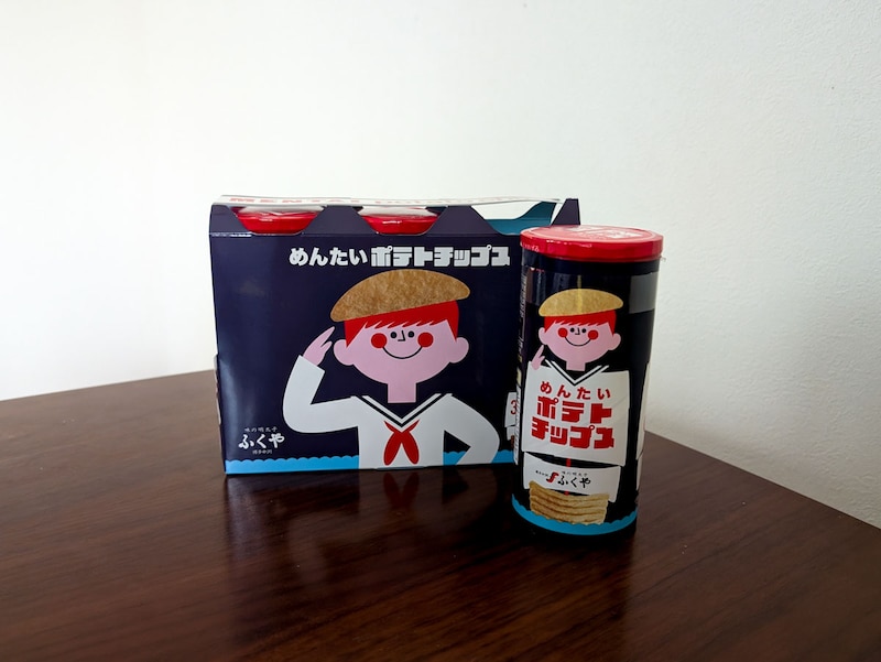 【話題のお土産】60秒に1本売れている老舗明太子メーカー『ふくや』の「めんたいポテトチップス」