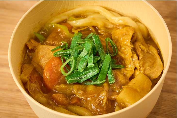菊地さんのカレーをアレンジした『基本の「次の日のかれーうどん」』